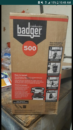 Brand new garbage disposal for sale