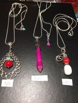 Handmade necklaces