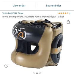 Brand new Rival Boxing headgear 