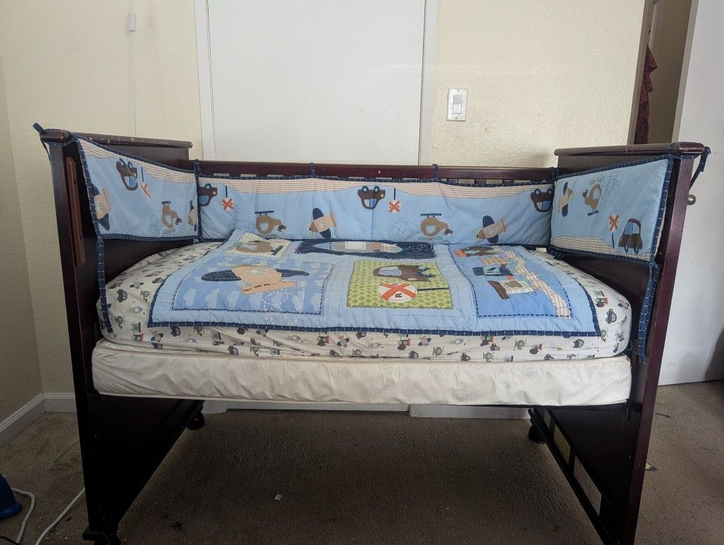Wooden Crib