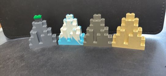 Lego Rock Panel 3 x 8 x 7 Triangular (LURP) $1 each