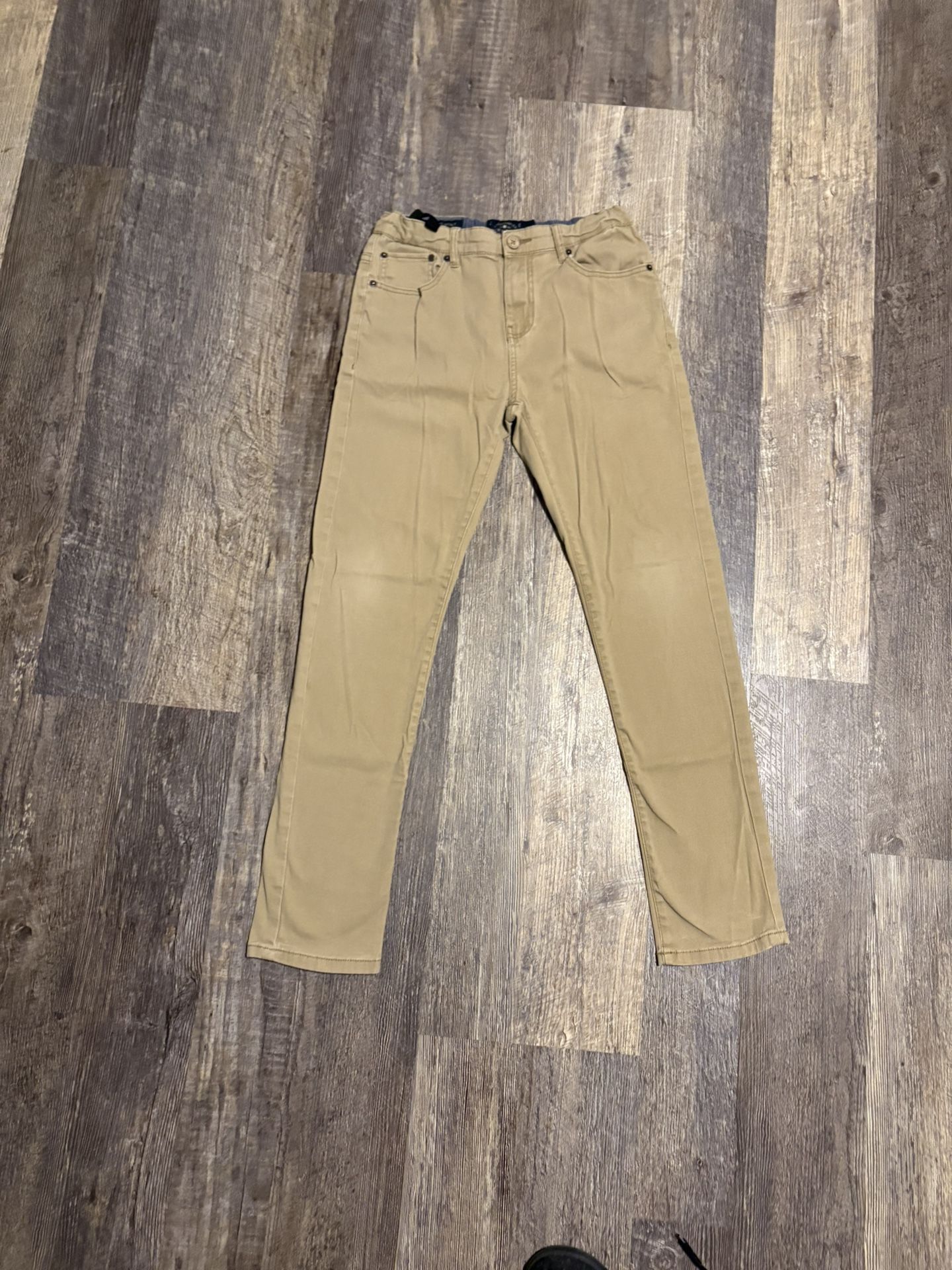 Boy’s Lucky Brand Skinny Tan Pants - Size 16