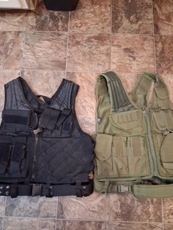 Two tactical vests