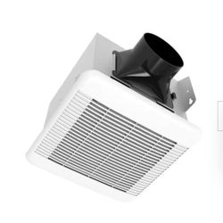 HAMPTON BAY  1004 181 633  HUMIDITY SENSING VENTILATION FAN  WHITE FINISH   110 CFM 1.5 Sone Bathroom Exhaust Fan with Humidity Sensing
