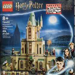 Lego 76402 Harry Potter Wizarding World Hogwarts Dumbledore’s Office 654pcs New 