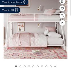 Twin Over Full Bunk Bed 