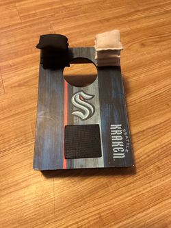 Miniature Cornhole board with Bluetooth speaker. Good condition.