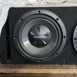 2 12” Kenwood In Box 