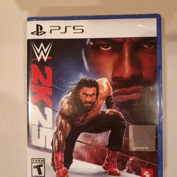 PS5 WWE 2K25 video game