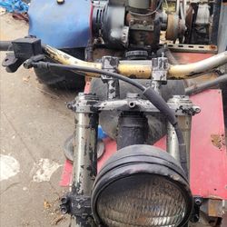 Homemade three wheel mini-bike