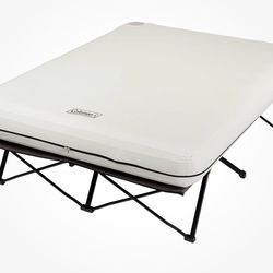 Coleman Queen-sized Airbed Cot Combination mattress w/folding frame in Camarillo Ca 93010