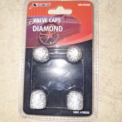 Valve caps diamonds