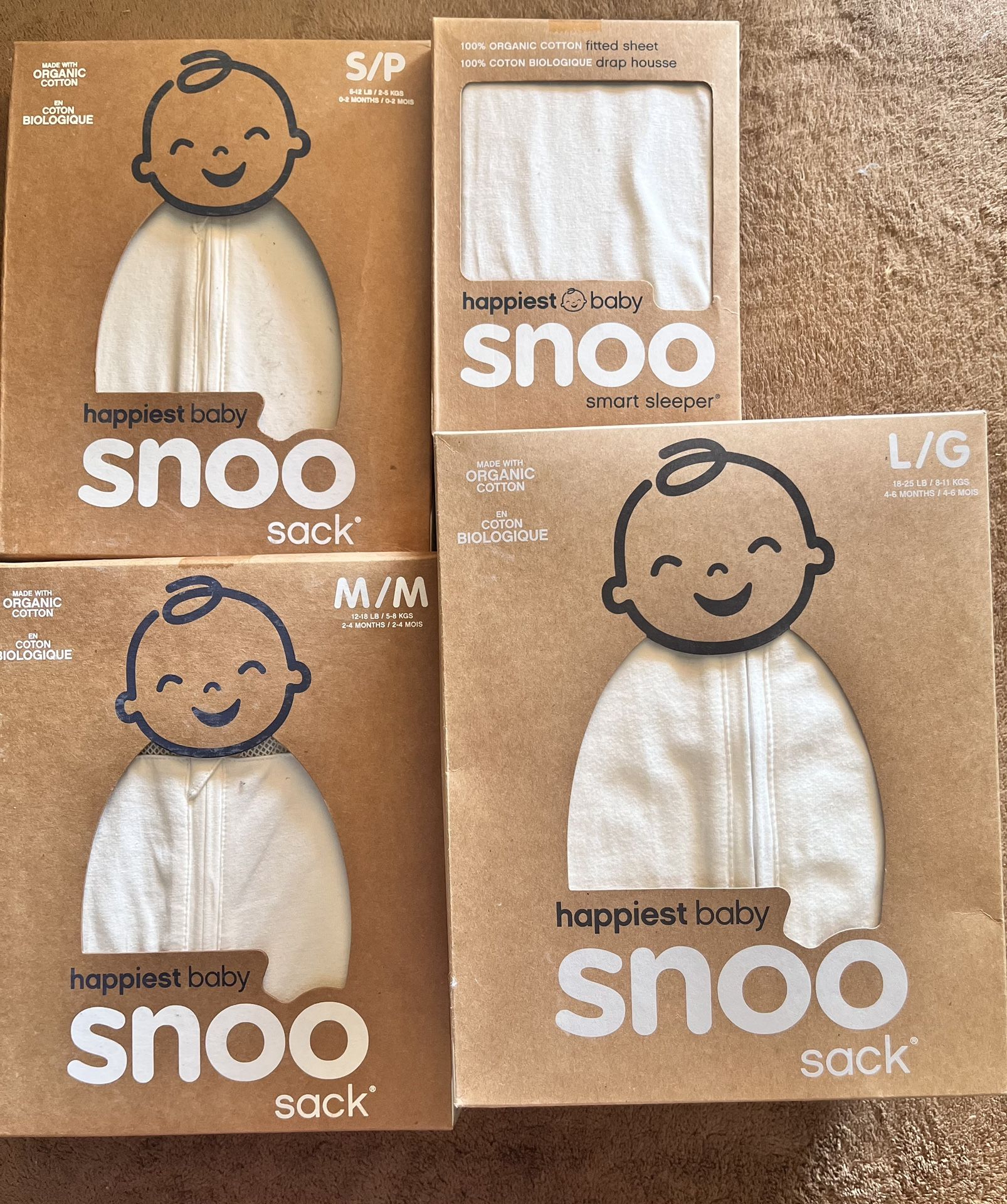 Snoo infant Sleep Sacks (BRAND NEW)