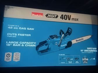40v Makita chainsaw