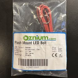 Oznium Flush Mount LED Bolt Lights