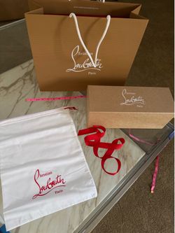 Christian Louboutin• Shopping Bag, Dust Bag, Box, and Ribbon
