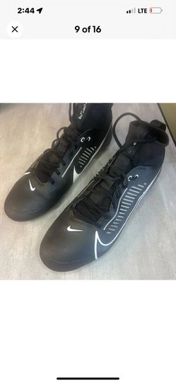 Nike Vapor Edge Pro 360 Black/white Football Cleats
