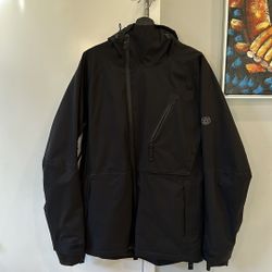 686 Black snowboard Coat - Size L