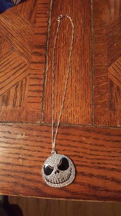 Brand new womens 925 silver necklaces with jack pendant