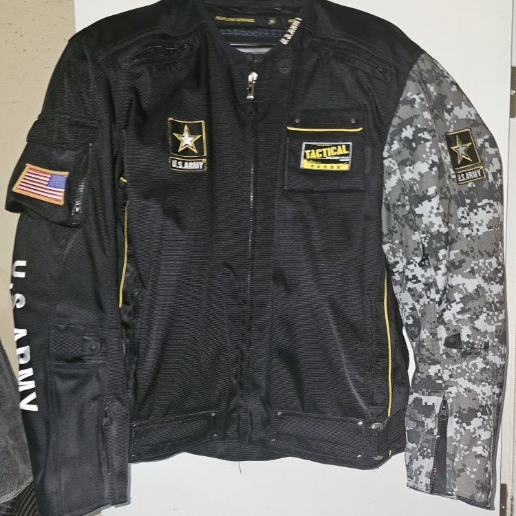 US ARMY Motorcycle Jacket