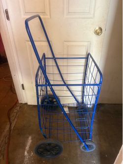 Blue cart