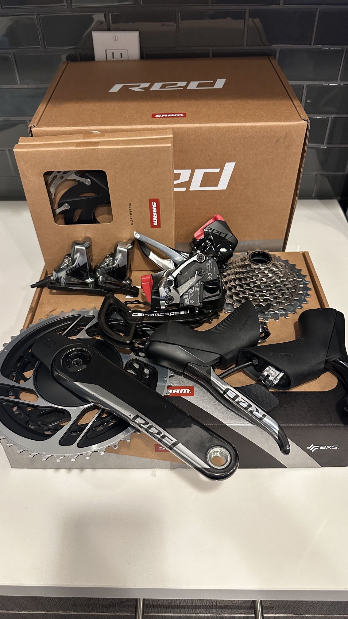 SRAM RED D1 Groupo Complete