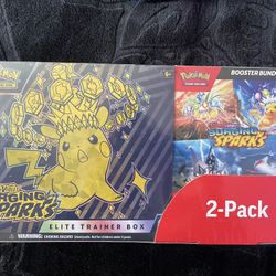 Surging Sparks costco etb + Booster