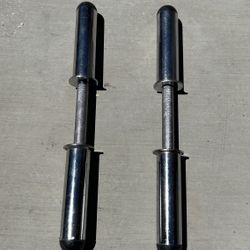 Pair of 22" Loadable Dumbbells