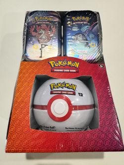 Paldean Fates Tins with PokeBall