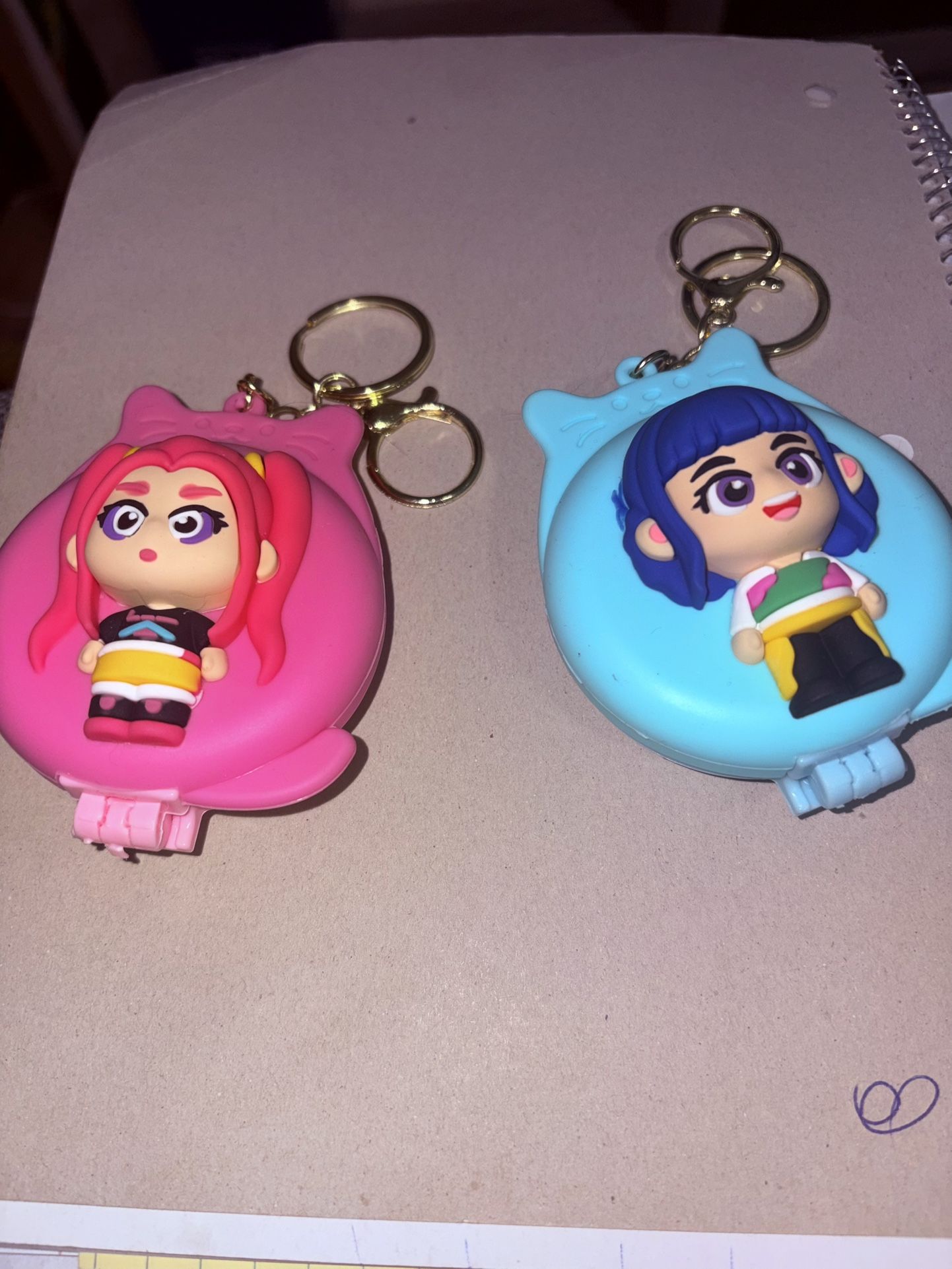 Kpop Hair Brush / Mirror 6 Each