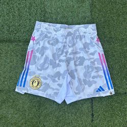 Bape X Adidas “Foot Ball ⚽️” Men’s Authentic Shorts 