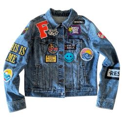 Flawed Women’s Denim Jacket (Chest 38-40″)
