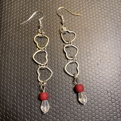 Handmade Heart Earrings