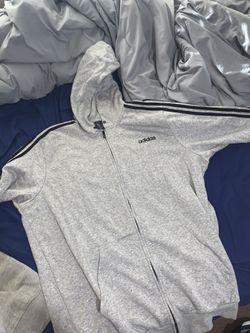 Adidas sweatshirt zip up