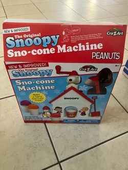 Classic snow cone machine