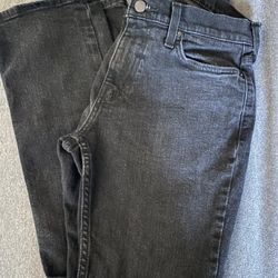 Black boot cut hollister jeans