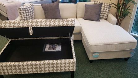 Sectional And Ottoman