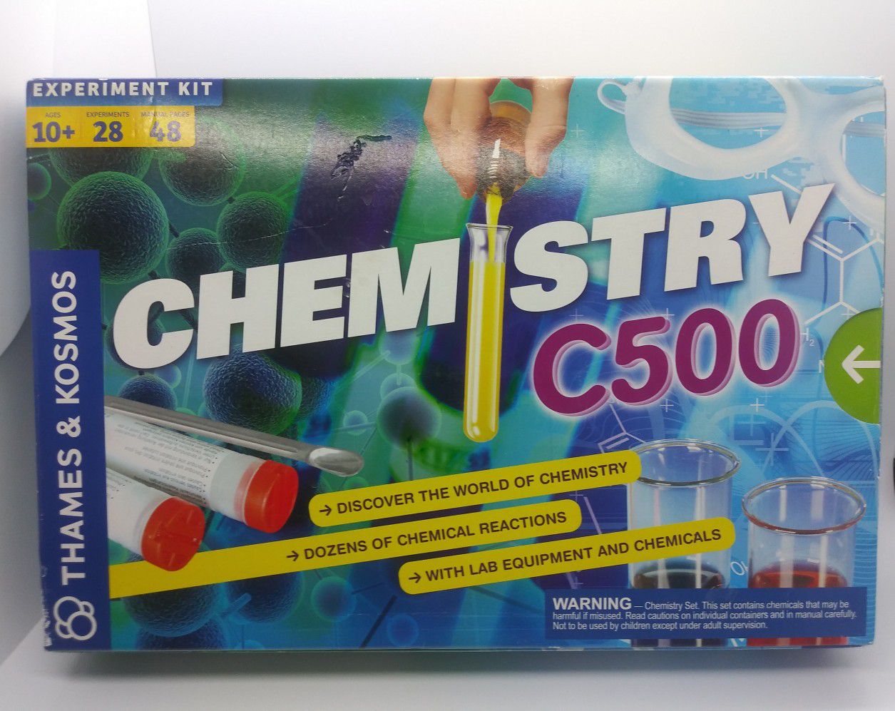 REDUCED! Thames & Kosmos Chemistry C500 Experiment Kit (NEW)