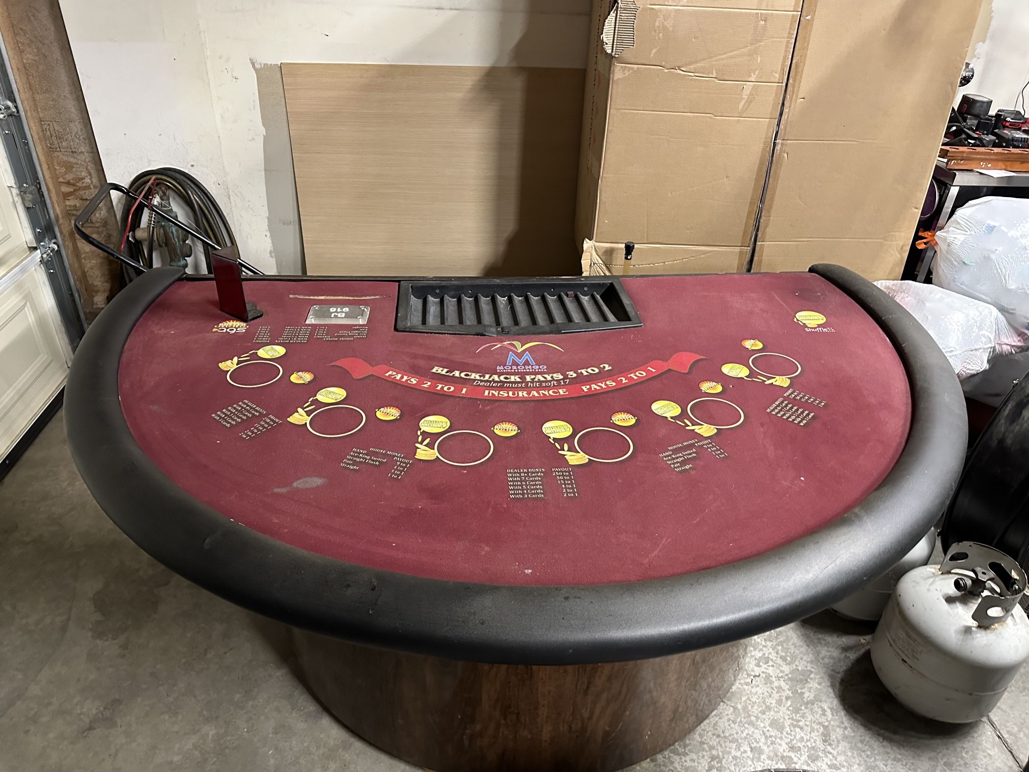Morongo Blackjack Table