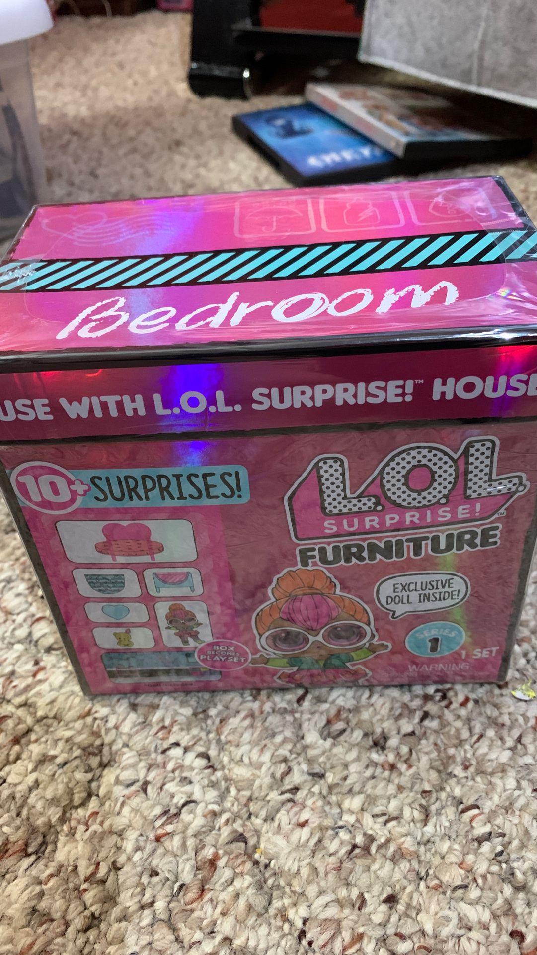 LOL surprise furniture bedroom set