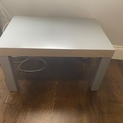 Gray Side Table- Pick Up Only- Good Condition 
