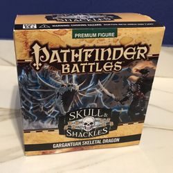 Skull And Shackles - Gargantuan Skeletal Dragon - Pathfinder