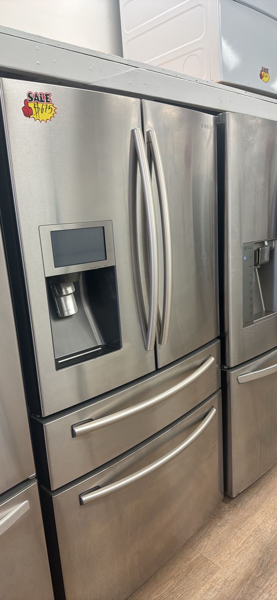 Samsung 4dr Bottom freezer Refrigerator 