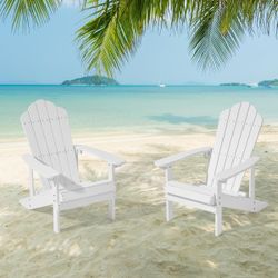 White Adirondack Chair (Set of 2)

