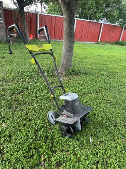 Sun Joe Electric garden tiller