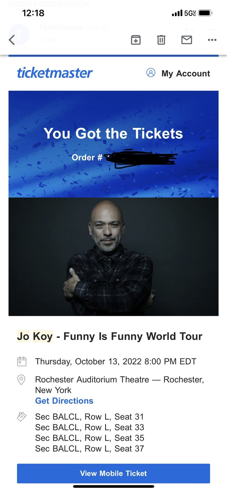 Jo koy Funny Is Funny Tour