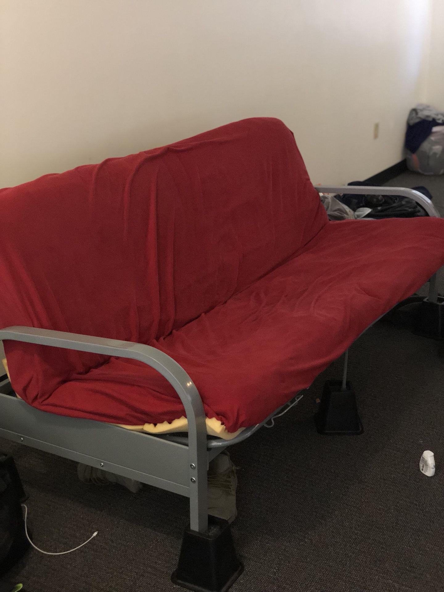 Futon for sale! Great condition, need gone ASAP I’m graduating college and need it gone by 5/11/18... I will negotiate