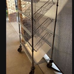 Metal Rolling Rack 
