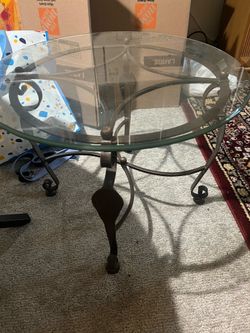 Glass table