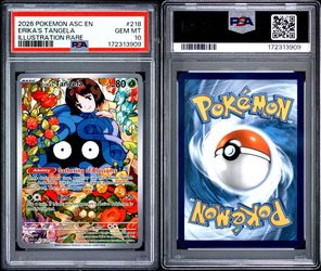 PSA 10 Erika’s Tangela #218 – Ascended Heroes Illustration Rare – Pokemon TCG Card